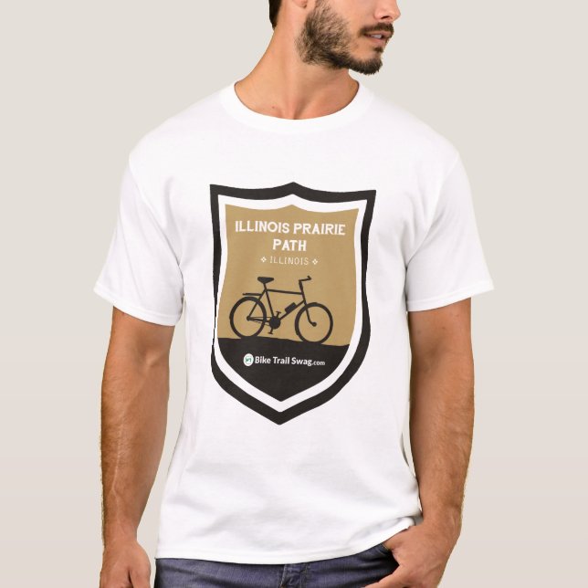 Illinois prärieväg t shirt (Framsida)