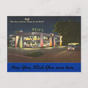 Illinois, Reifs hembutik Vykort
