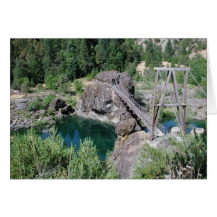 Illinois River Pedestrian Bridge Hälsningskort