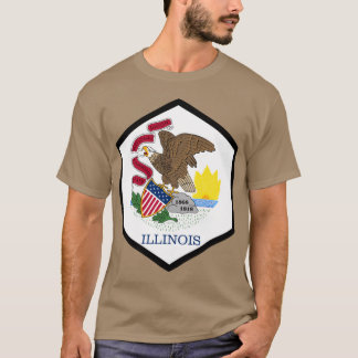 ILLINOIS SEXHUVUDSIGILL T SHIRT