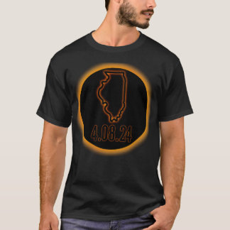Illinois solar eclipse 2024 TShirt T Shirt