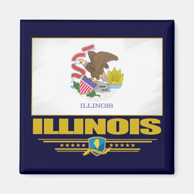 Illinois (SP) Magnet (Framsidan)