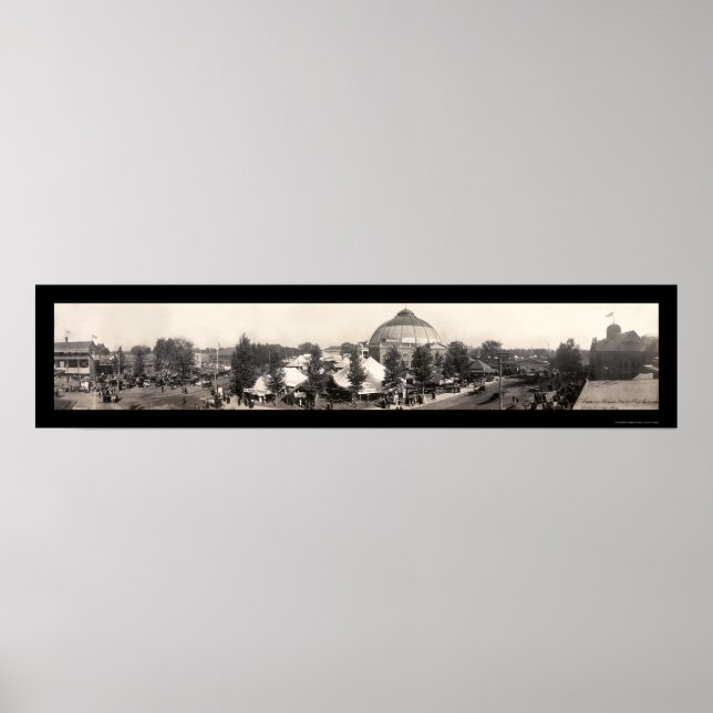 Illinois State Fair Photo 1909 Poster (Framsidan)
