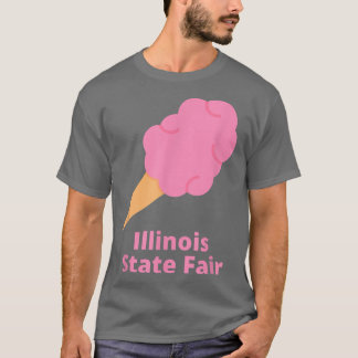 Illinois State Fair Pink Cotton Candy County Fair T Shirt