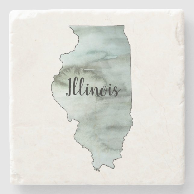 Illinois State Illustration Stenunderlägg (Framsidan)