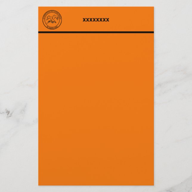 Illinois State Politikar-fängelset Brevpapper (Framsida)