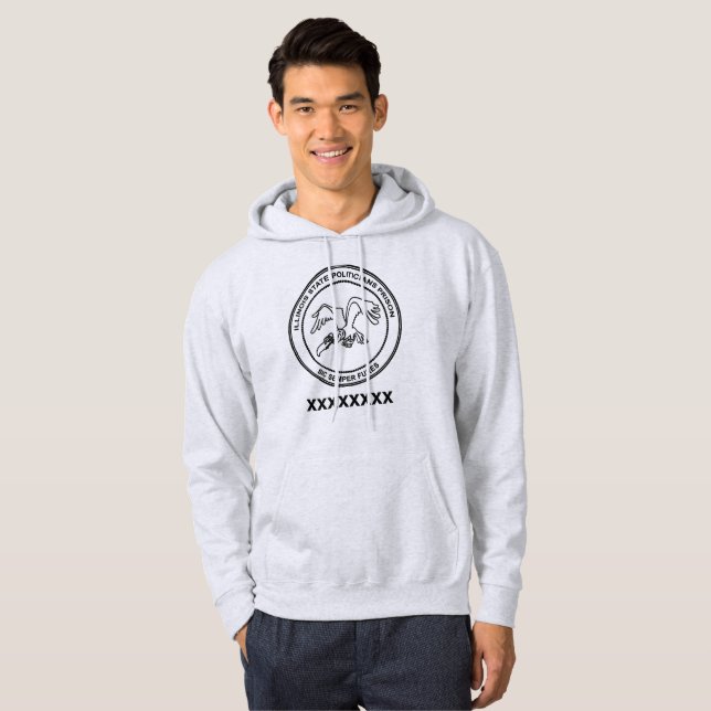 Illinois State Politikar-fängelset Hoodie (Hel framsida)