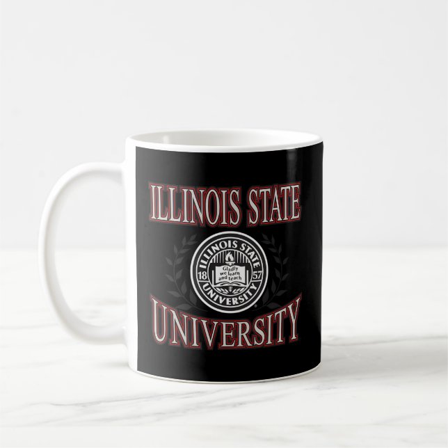 Illinois State Redbird Laurels Officiellt licens Kaffemugg (Vänster)