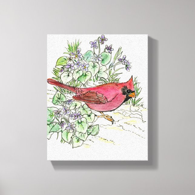 Illinois Stretched-Kanvastryck Canvastryck (Framsida)