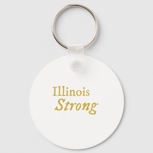 Illinois Strong Nyckelring (Framsida)