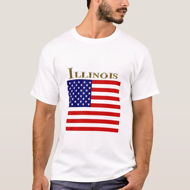 ILLINOIS T SHIRT (Framsida)