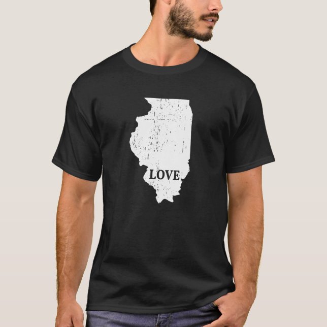 Illinois T Shirt (Framsida)