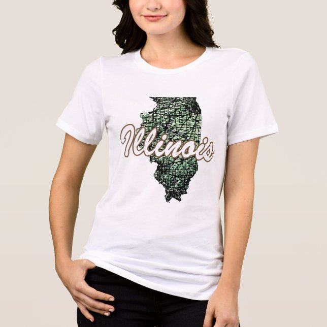 Illinois T Shirt (Framsida)