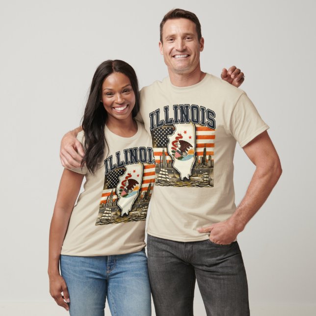 Illinois T Shirt (Unisex)
