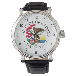 Illinois-tecken Armbandsur