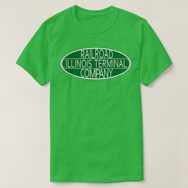 Illinois Terminal Railroad TShirt T Shirt (Design framsida)