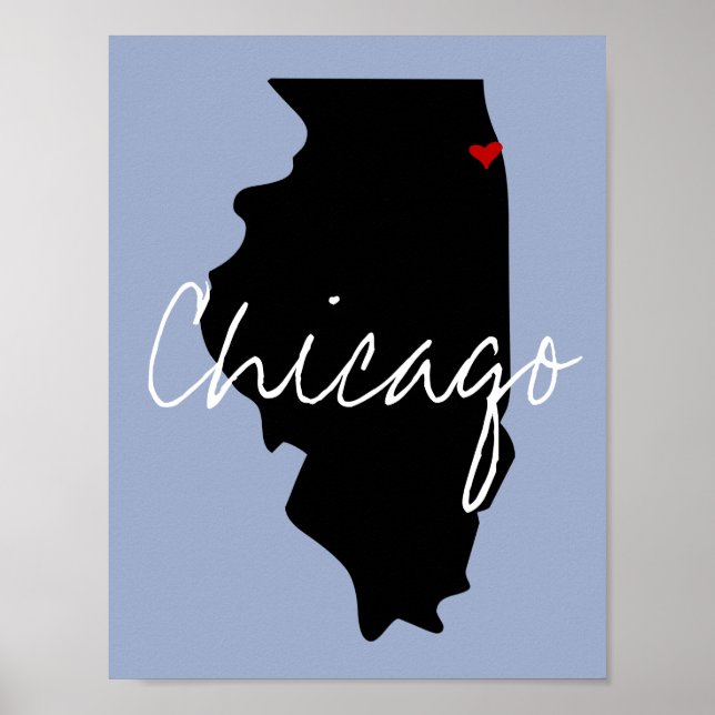 Illinois Town Poster (Framsidan)