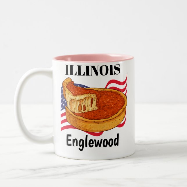 Illinois Two-Tone Mug Två-Tonad Mugg (Vänster)