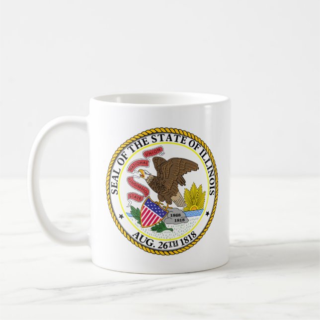 Illinois USA Kaffemugg (Vänster)