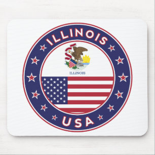 Illinois, USA Stater, Illinois t-shirt Musmatta