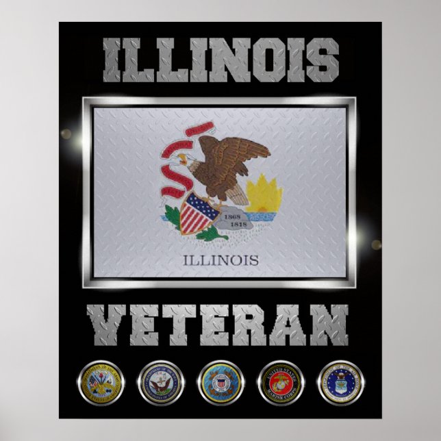 Illinois Veteran poster (Framsidan)