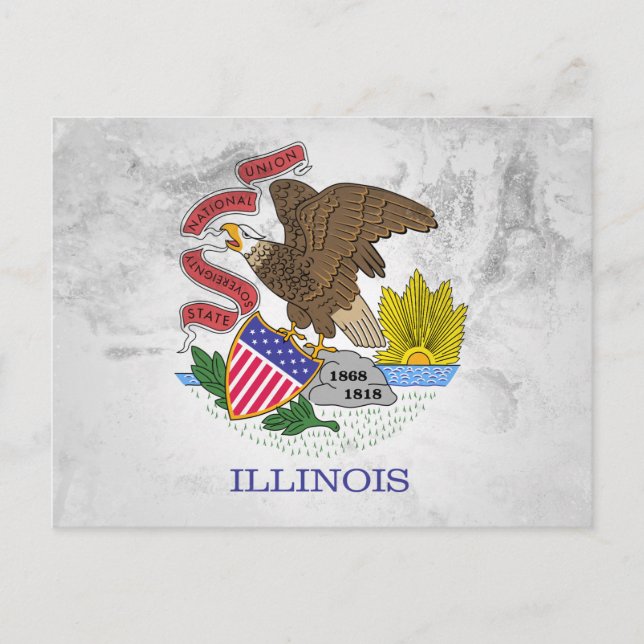 Illinois Vykort (Framsida)