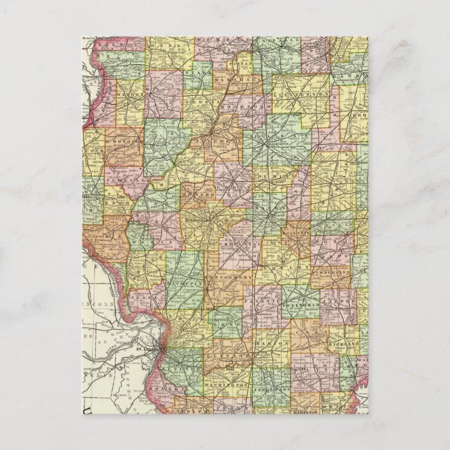 Illinois Vykort (Framsida)