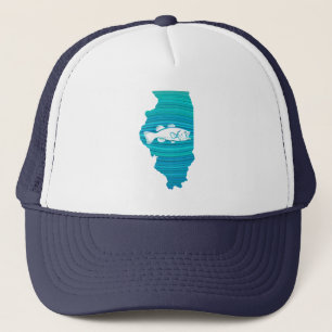 Illinois Wave Fiske Keps