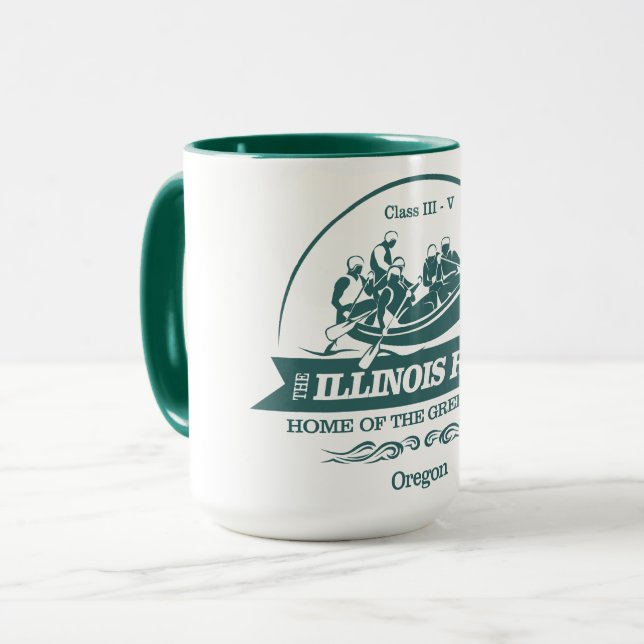 Illinoisfloden (omarbetning 2) mugg (Framsida vänster)