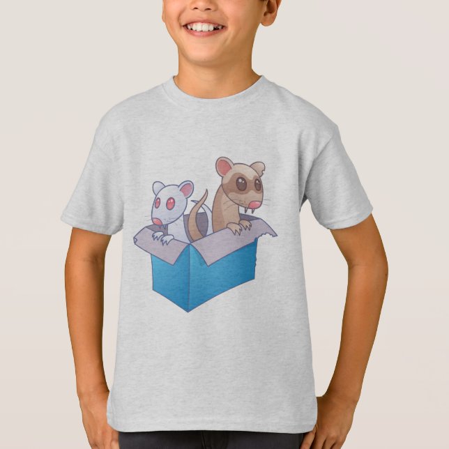 Illrar i en låda t shirt (Framsida)