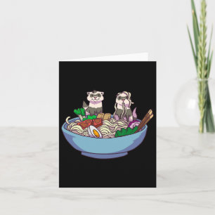 Illrar Ramen Nudlar Anime Kawaii Japanska Otaku G Kort
