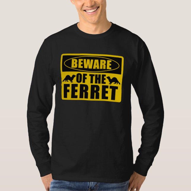 Illrar Var Försiktiga Med Illern T Shirt (Framsida)
