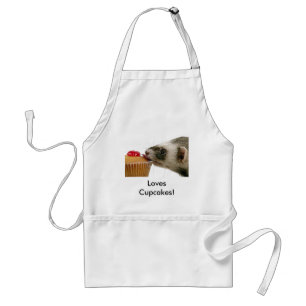Illrets Kärlek Muffinss Apron Förkläde