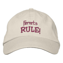 Illrets Rule Cute Embroized Hat Broderad Keps