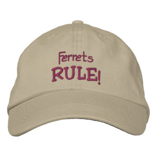 Illrets Rule Cute Embroized Hat Broderad Keps