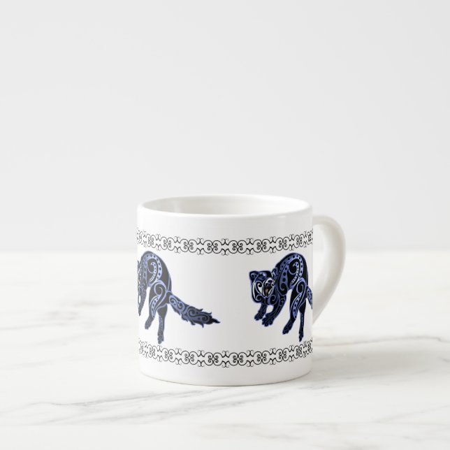 Illrörsstammen: Krigsdans! Espressomugg (Framsida höger)