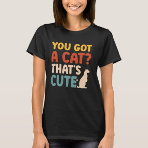 Illrött mamma illrött älskare Du har en katt som ä T Shirt