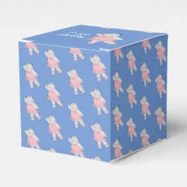 Illsima Ballet Hippo Blue Birthday Gift Box// Presentaskar