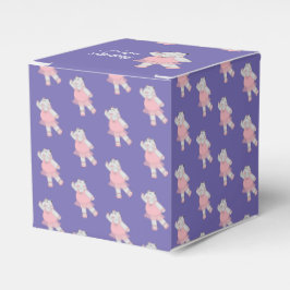 Illsima Ballet Hippo Lila Birthday Gift Box// Presentaskar