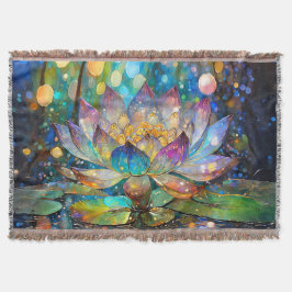 Illuminated Blooming Lotus Flower Filt