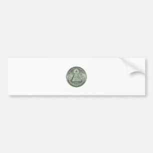 Illuminati - allt seende öga bildekal