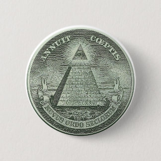 Illuminati - allt seende öga knapp