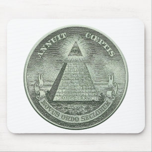 Illuminati - allt seende öga musmatta