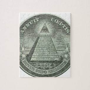 Illuminati - allt seende öga pussel