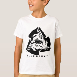 Illuminati allt seende öga tee