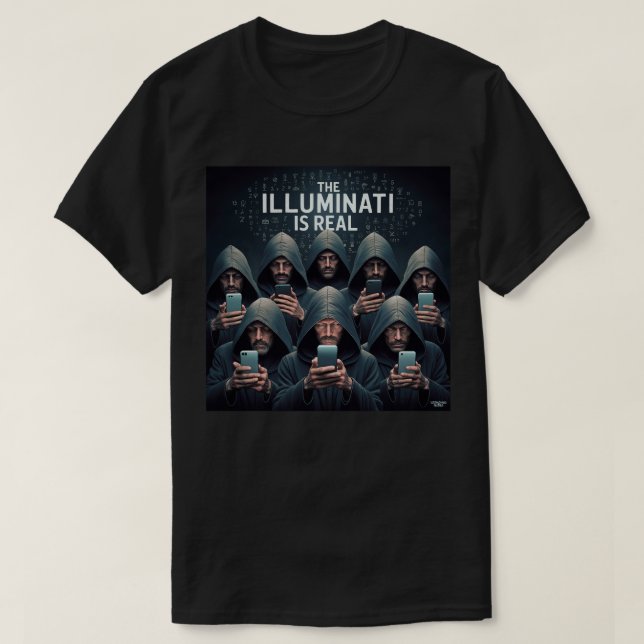 Illuminati är äkta t shirt (Design framsida)