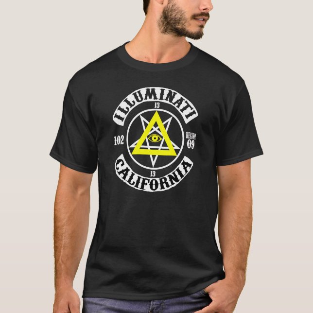 ILLUMINATI AV CALIF TEE SHIRT (Framsida)