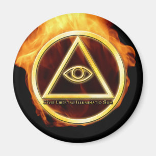 Illuminati avfyrar på magnet