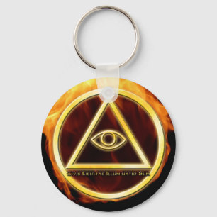 Illuminati avfyrar på nyckelring
