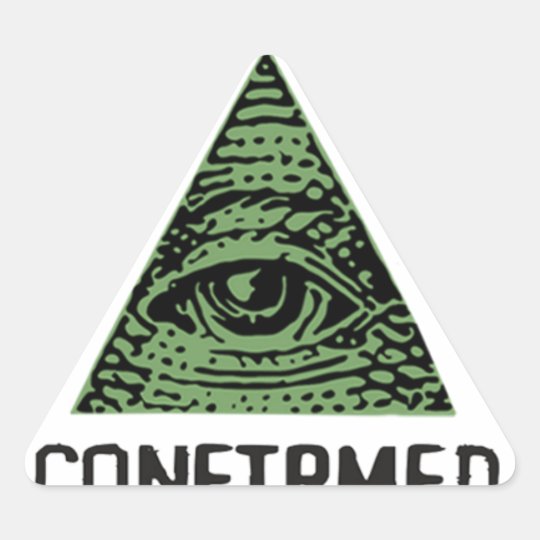 Illuminati Confirmed Sticker Triangelformat Klistermärke